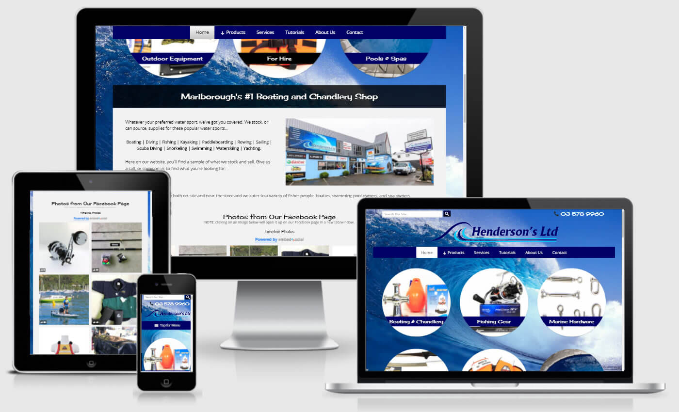 Website Design For Hendersons Ltd By IBeFound Digital Marketing Division