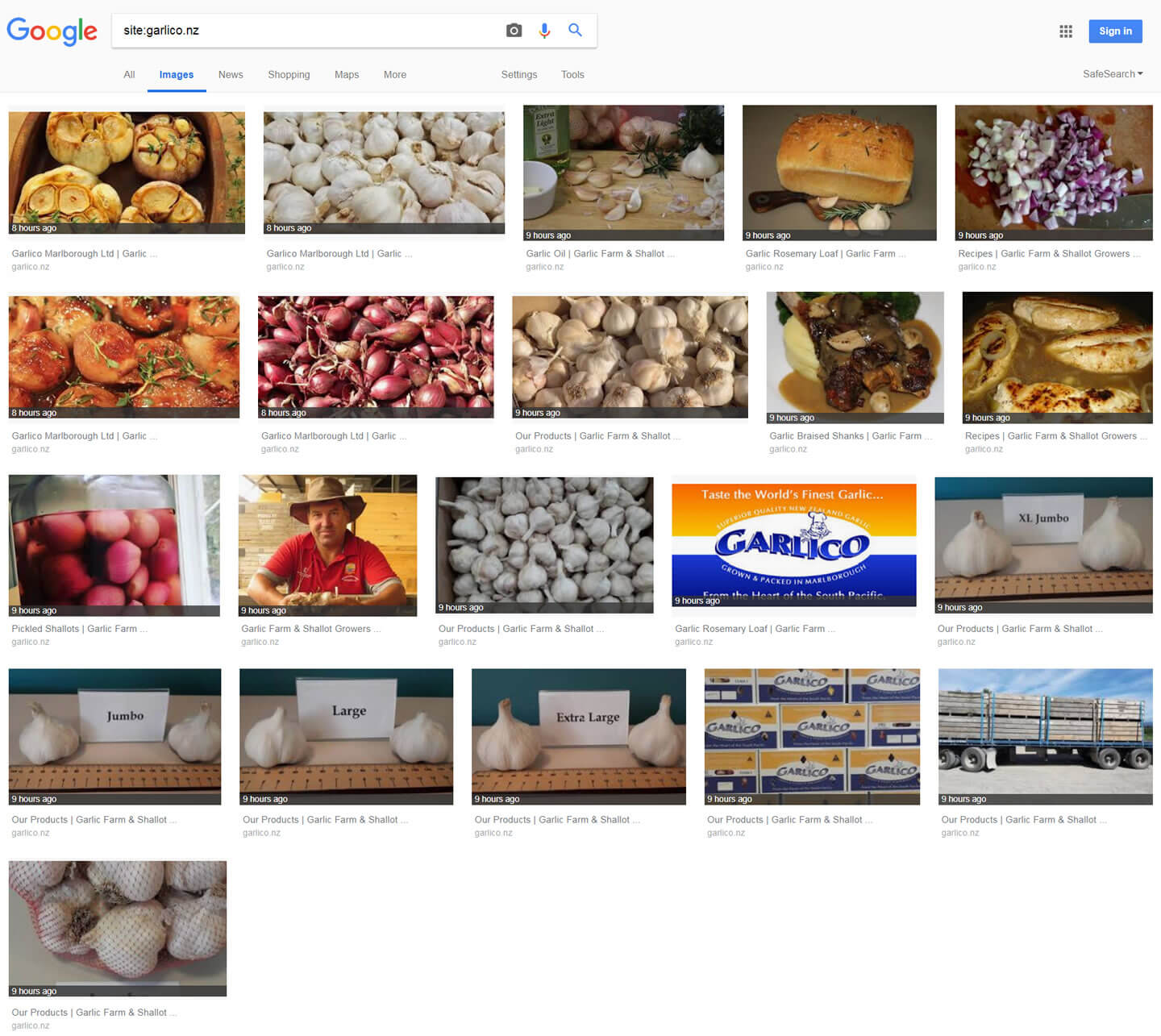 Image Search Results For Garlico on 2018-10-13
