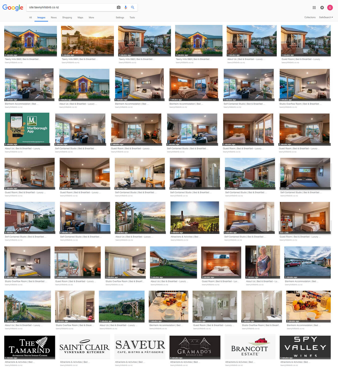 Tawny Hills BnB Image Search Results After Fetch As Google On 2019-02-16
