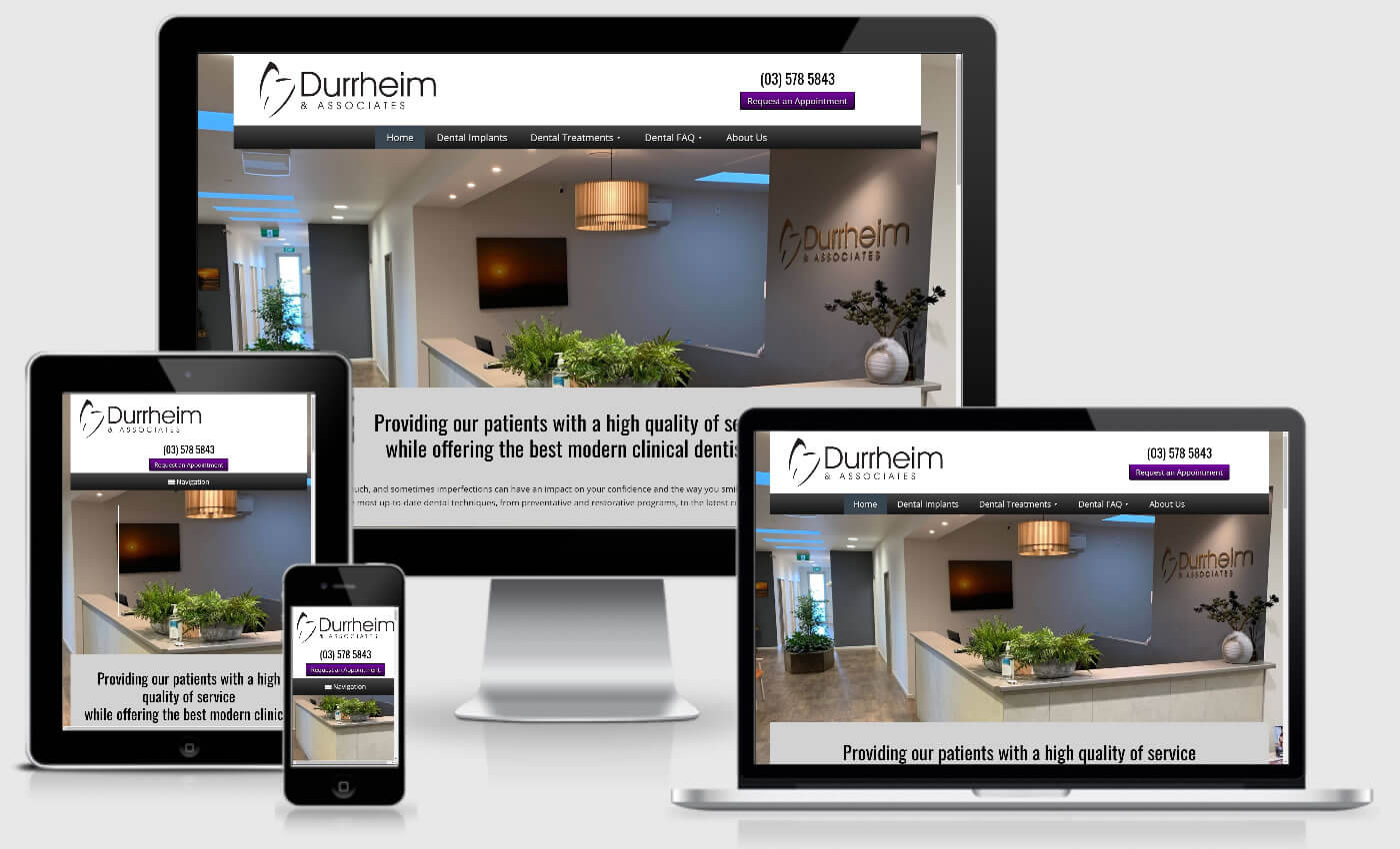 Website Design For Durrheim And Associates By iBeFound
