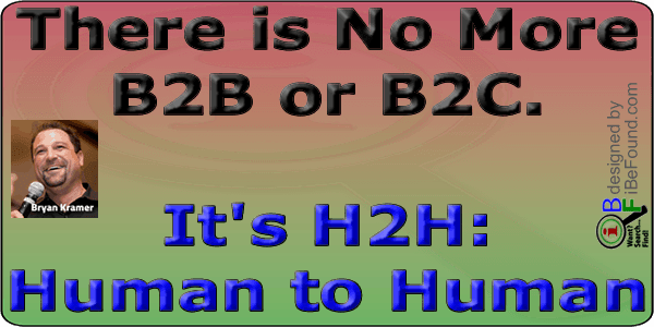 No More B2b Or B2c But H2h Blog By IBeFound Digital Marketing NZ