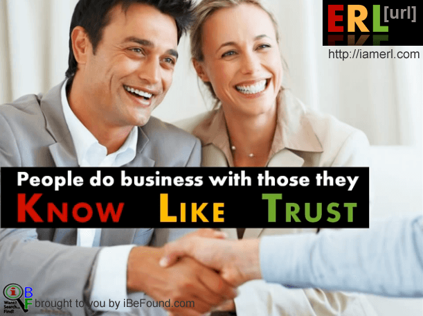 People Do Business With Those They Know Like Trust Blog By IBeFound Digital Marketing NZ