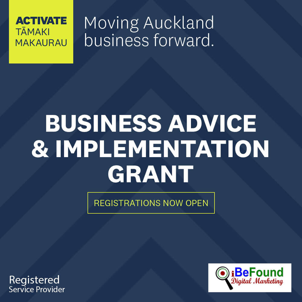 Get Your Business Advice and Implementation Grant for Digital Marketing with iBeFound