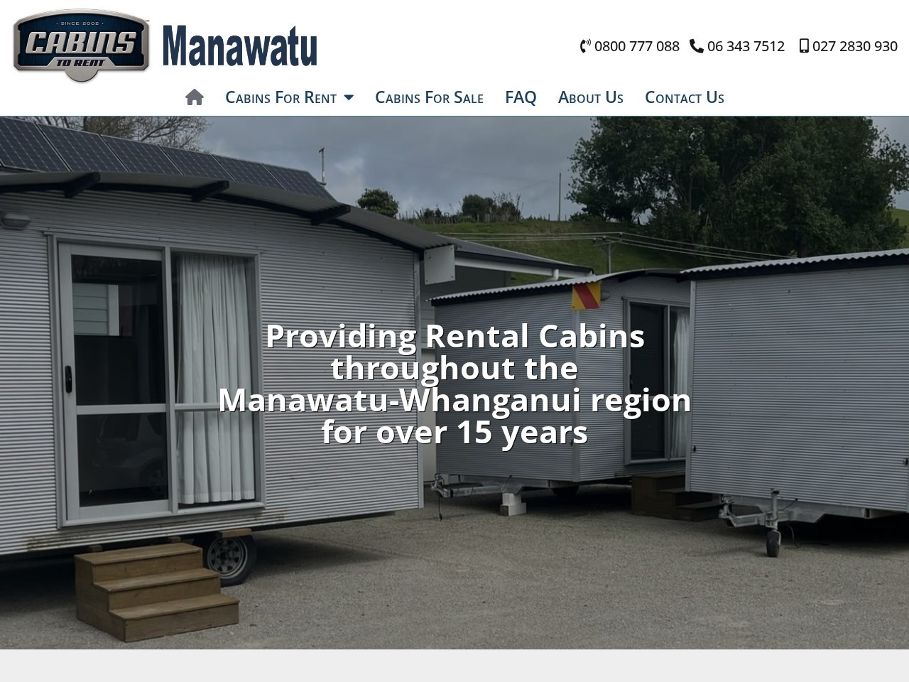 CabinRentalsManawatu